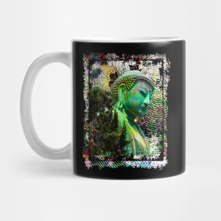 Japanese Buddha Statue Japan Kamakura Collage Art 71 Mug